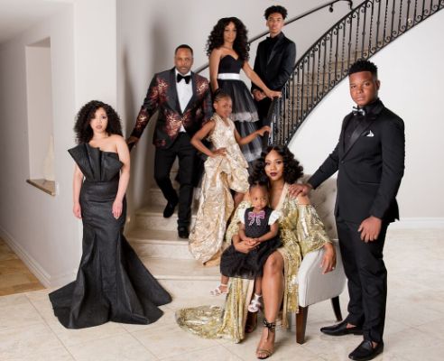 Mackenzie Henson with her Family, the Roberts.